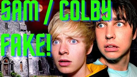 is sam and colby fake|colby dies prank.